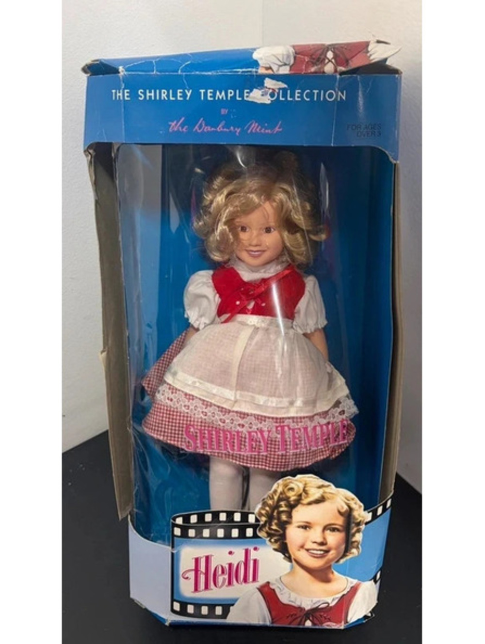 Vintage The Danbury Mint Shirley Temple “Heidi” Doll